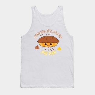 Happy Chocolate Pecan Pie Day for friends and family Tank Top